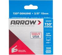 Arrow Fastener Agrafes T50 3/8" 50624SPTP