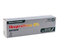 Arrow Generiques Ibuprofène 5% Adulte Gel Tube 60g