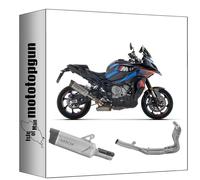 arrow ligne complete approuve open indy-race evo titanium embout carby compatible avec bmw m1000 m-1000 xr 2025 2026 mototopgun 77509pk + 71768mi