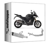 arrow ligne complete approuve open indy-race evo titanium embout carby compatible avec bmw s1000 s-1000 xr 2024 2025 2026 mototopgun 77508pk + 71751mi