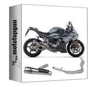 arrow ligne complete approuve open pro-race titanium embout aluminium compatible avec bmw s 1000 rr 2026 mototopgun std 77500pr + 71768mi