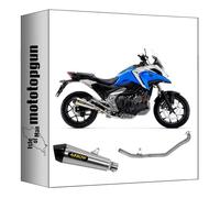 arrow ligne complete approuve open race-tech nichrom embout carby compatible avec honda nc 750 x 2021 2022 mototopgun 71933xki + 71463mi + 71464mi