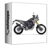 arrow ligne complete approuve r indy-race evo aluminium noir embout carby compatible avec yamaha tenere 700 2026 mototopgun std 72660akn + 72200pd