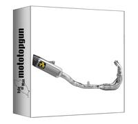 arrow ligne complete competition evo pista titanium embout carby compatible avec yamaha yzf r9 2025 mototopgun 71241ptr