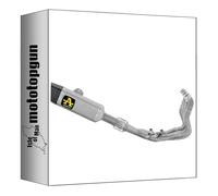 arrow ligne complete competition sbk pista titanium embout carby compatible avec bmw s 1000 rr 2019 2020 2021 2022 2023 2024 mototopgun 71245ptz