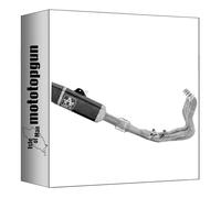 arrow ligne complete competition sbk pista titanium embout carby compatible avec bmw s 1000 rr 2019 2020 2021 2022 2023 2024 mototopgun 71245ptn