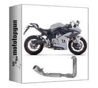 arrow ligne complete race pro-race nichrom compatible avec cf moto 675 sr-r 2025 mototopgun 71096pri