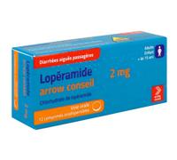 Arrow Lopéramide Conseil 2mg 12 Comprimés Orodispersibles