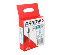 Arrow Lot de 50 rivets aveugles RA Ø 4 x 12 mm