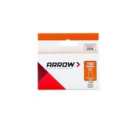 Arrow Lot de 5000 agrafes rondes T25 robustes pour câble et câblage basse tension pour applications marines, longueur de jambe 9,5 mm, largeur de la couronne 0,6 cm