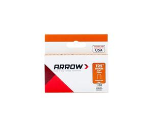 Arrow Lot de 5000 agrafes rondes T25 robustes pour câble et câblage basse tension pour applications marines, longueur de jambe 9,5 mm, largeur de la couronne 0,6 cm