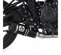 ARROW MARMITTA OMOLOGATA THUNDER ALLUMINIO DARK YAMAHA MT-07 '21 CON FOND.CARBY PER COLLETTORI 71758MI/KZ ARROW