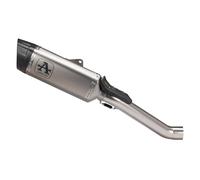 ARROW Marmitta Slip-On Piste 60mm Titanio Per APRILIA TUONO V4 2021-2024