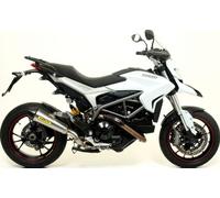 ARROW pot d'échappement X-KONE pour Ducati Hymotard 821 2013-2015, inox