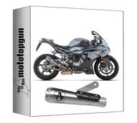 arrow pot echappement approuve pro-race titanium embout aluminium compatible avec bmw s 1000 rr 2026 mototopgun std 77500pr