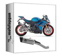 arrow pot echappement race pista titanium embout carby compatible avec aprilia rsv4 rsv-4 2025 mototopgun 71004pt