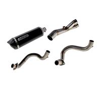 Arrow Race Tech Dark Z 650 17-19 71854akn+71659mi Carbon Homologated Full Line System Noir Homologated