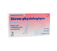 Sérum Physiologique Arrow Lavage Des Yeux Et Du Nez Unidoses 30x5ml