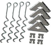 Arrow Shed ShelterLogic flèche Abri Ak600 Earth kit d'ancrage