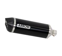 Arrow Silencieux Non Homologué Race-tech Aluminium Dark With Carbon End Cap Ducati Hypermotard/hyperstrada 821 ´13-15