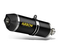 Arrow Silencieux Non Homologué Race-tech Aluminium Dark With Carbon End Cap Husqvarna 701 Enduro/supermoto ´17-23