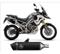ARROW Silencieux rapide en aluminium foncé pour sacoches latérales Triumph Tiger 1200 '22