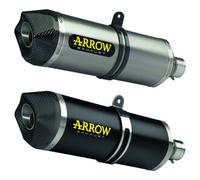 Arrow Silencieux TITANE, CARBONE, ALUMINIUM