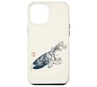 Arrow Squid - Style Japonais avec Tampon Kanji Coque pour iPhone 12 Pro Max