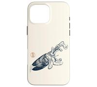 Arrow Squid - Style Japonais avec Tampon Kanji Coque pour iPhone 16 Pro Max