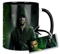 Arrow Stephen Amell A Tasse Ceramique Intérieure et Poignée Noire Mug