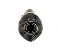 ARROW street thunder aluminium foncé silencieux et embout pour Kawasaki Z 900