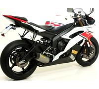 ARROW street thunder aluminium slip-on silencieux et embout pour Yamaha Yzf r6