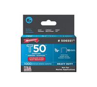 Arrow Agrafes T50 031045/506SS1 en acier inoxydable 10 mm – Boîte de 1000