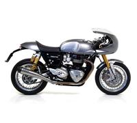 ARROW Terminaux Pot D'Échappement Pro Race Nichrom Carby Triumph Thruxton 1200