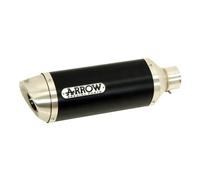 ARROW Tuyau D'Échappement Thunder Aluminium Noir Suzuki Svf 650 Gladius