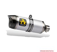 ARROW Tuyau D'Échappement Thunder Carbone End Dark Yamaha Wr 125 R/X 2009-2016
