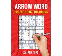 Arrow Words Puzzle Book for Adults: Arrowwords Crossword Activity Book | 84 Puzzles UK