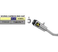 ARROW works silencieux en titane avec embout carby pour Husqvarna Vitpilen 701
