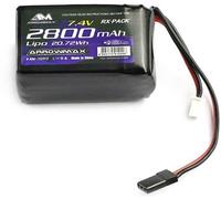 ArrowMax Batterie réceptrice (LiPo) 7.4 V 2800 mAh hump JR