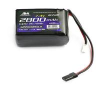 ArrowMax Batterie réceptrice (LiPo) 7.4 V 2800 mAh hump JR