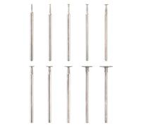 ARROWMAX Lot de 10 fraises diamantées en forme de T - Tige de 3/32" - Mini fraise à canal, embouts de sculpture de pierre montés au diamant pour outils rotatifs, y compris Dremel