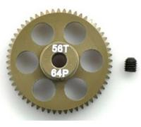 ArrowMax Pignon moteur Type de module: 64 DP Ø de perçage: 3.2 mm Nombre de dents: 56