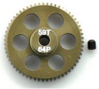 ArrowMax Pignon moteur Type de module: 64 DP Ø de perçage: 3.2 mm Nombre de dents: 59