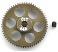 ArrowMax Pignon moteur Type de module: 64 DP Ø de perçage: 3.2 mm Nombre de dents: 61