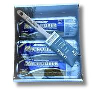 Arroworthy Classic Pro Pack de 3 manchons en microfibre de 22,9 cm, pinceau coudé classique de 5,1 cm, lot de 4