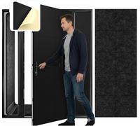 Arrowzoom 20 panneaux acoustiques en polyester 30 x 30 x 2 cm, noir | Dalles auto-adhésives en polyester pour réduire l'écho et les réflexions dans les studios, bureaux et espaces gaming.