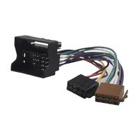 ARRPO Câble Adaptateur stéréo Adaptateur de connecteur câble d'autoradio ISO for Peugeot, 207, 307, 407, Citroën, Jumpy, Berlingo