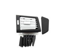 ARRPO Couvercle de grille de sortie de ventilation chromé for climatiseur avant et arrière, adapté à Mercedes Benz W251 2009-2018 R300 R320 R350 R400 R500 25183022541148 Évent de climatisation de voit