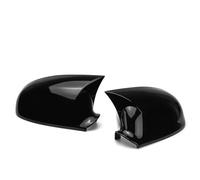 ARRPO Couvercle de rétroviseur de voiture, 2 pièces, capuchons de rétroviseur, klaxon adapté for VW Golf MK5 GTI 2003 - 2009, Jetta 5, Passat B6 B5.5 1K0857537 Coques de rétroviseurs latéraux(Glossy B