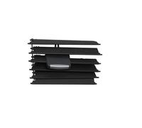 ARRPO Kit de réparation de Clip coulissant de grille de sortie de ventilation de climatiseur avant et central de voiture, adapté for BMW X3 X4 F25 F26 2011-2018 64229303407-L Évent de climatisation de